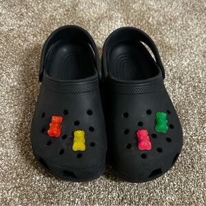 Crocs kids black size 2